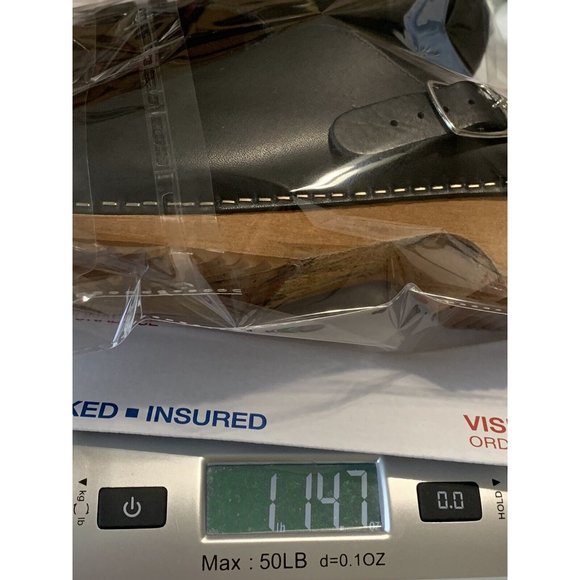 A/Anthropologie Black Leather Wood Heel CLASSIC Stapled Clogs Mules 40 US 8.5 - Picture 10 of 10